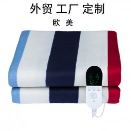 Synthetic fiber electric blanket with CE certification